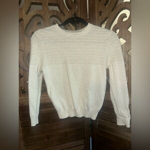 Cat & Jack Cream Crewneck Sweater- Size M